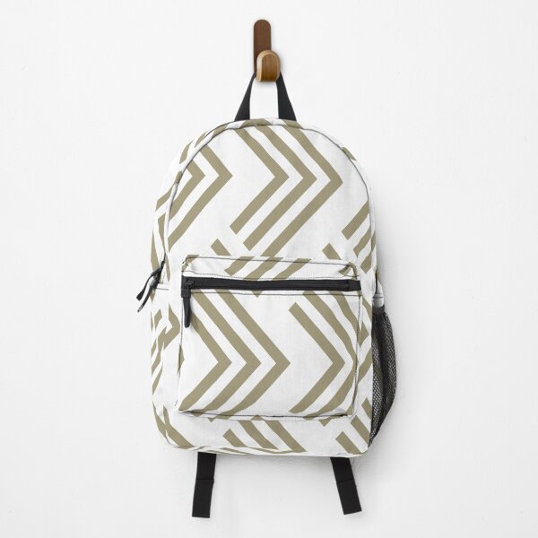 Item preview, Warm Taupe and White Chevron Arrow Pattern Pairs Dulux 2022 Popular Colour Calming Meadow - Color Trends designed and sold by ColorOfTheYears.