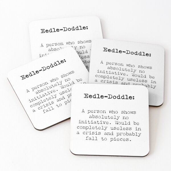 Item preview, Eedle-Doddle - A Wordy Alternative from the Great British Archaic Dictionary! designed and sold by Jules Smith.