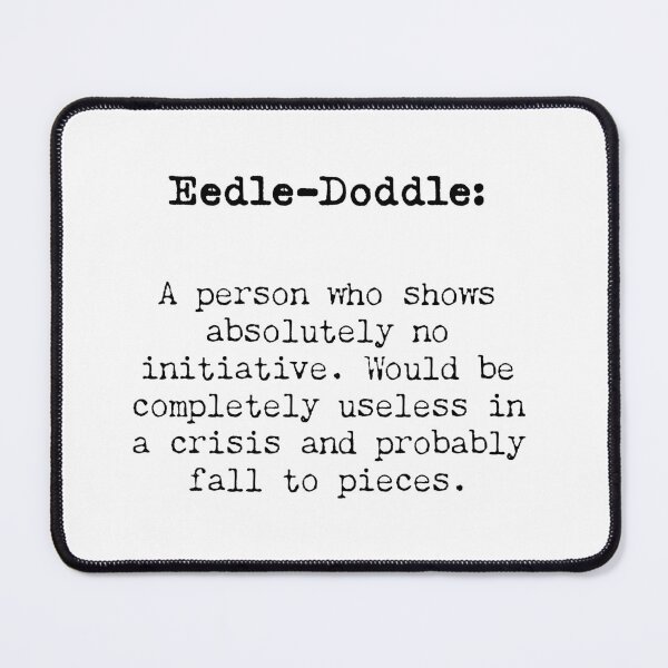 Item preview, Eedle-Doddle - A Wordy Alternative from the Great British Archaic Dictionary! designed and sold by Jules Smith.
