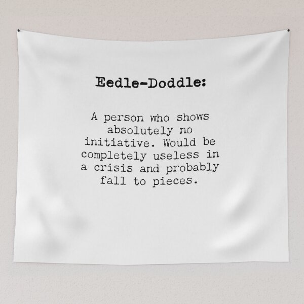 Item preview, Eedle-Doddle - A Wordy Alternative from the Great British Archaic Dictionary! designed and sold by Jules Smith.