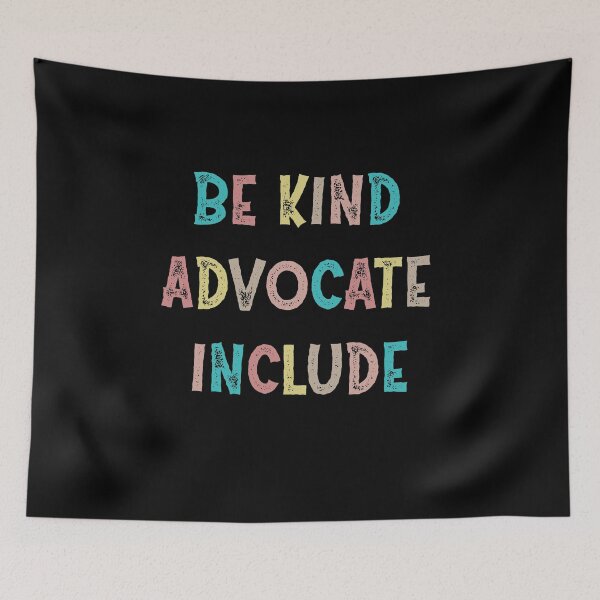 Item preview, Be Kind Advocate Include Vinyl Autism Awareness Acceptance Special Needs Mom Special Education Teacher Gift aba designed and sold by Life Shop.