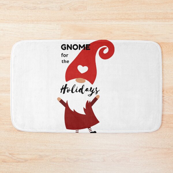 Item preview, Gnome for teh holidays red/white Christmas cute decor/shirts/mugs/cups designed and sold by Paintingladycat.