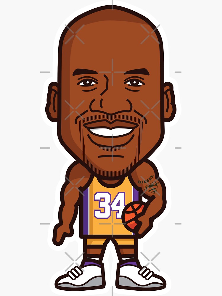 shaq logo t shirt