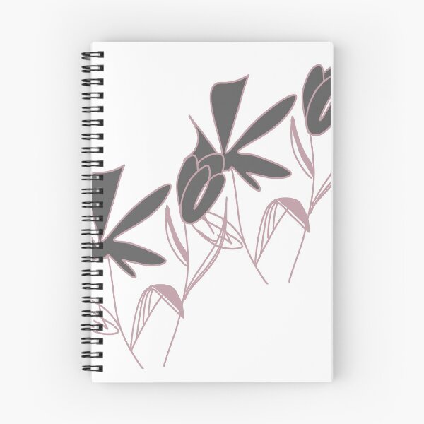 Item preview, black on white abstract flowers pattern designed and sold by stavina.