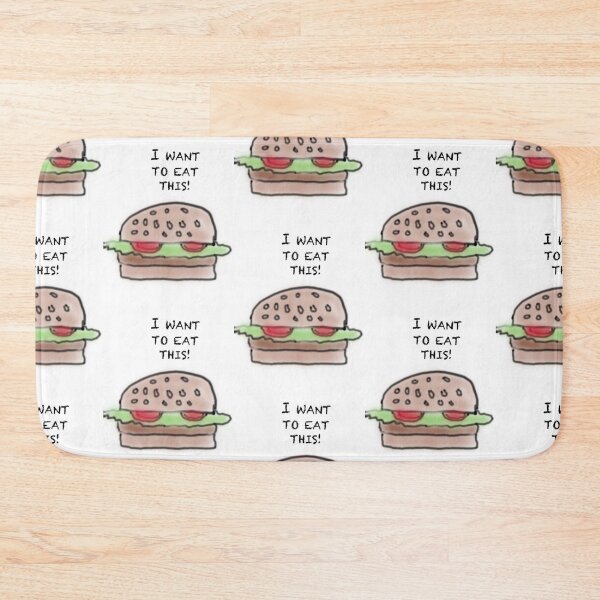 Item preview, EAT THIS HAMBURGER designed and sold by Tera Spendlove.