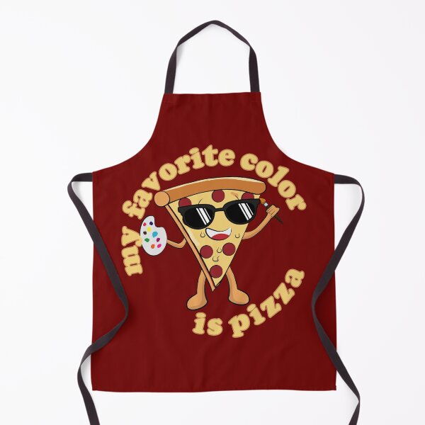 Artikelvorschau, Meine Lieblingsfarbe ist Pizza Artist Cartoon entworfen und verkauft von johnmgr21.