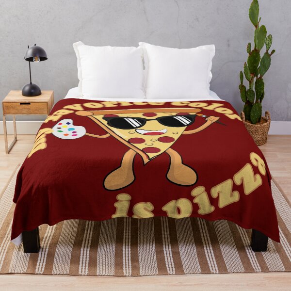 Item preview, My Favorite Color is Pizza Artist Cartoon designed and sold by johnmgr21.