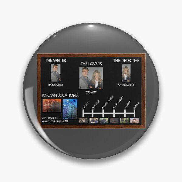 Item preview, Caskett Murder Board designed and sold by Lauraptor.