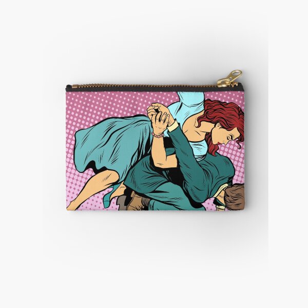 Item preview, Woman beats man in fight designed and sold by studiostoks.