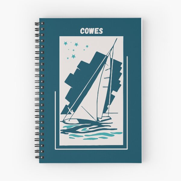 Item preview, Cowes in Isle of Wight, Great Britain, UK, Europe - Vintage Sailing Windsurfing Poster designed and sold by Vintage-TM.