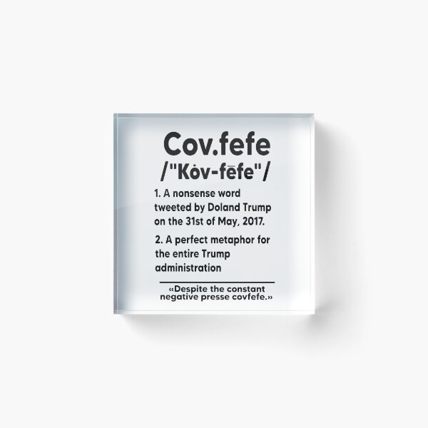Item preview, Covfefe Meaning designed and sold by Heddar Badreddine.
