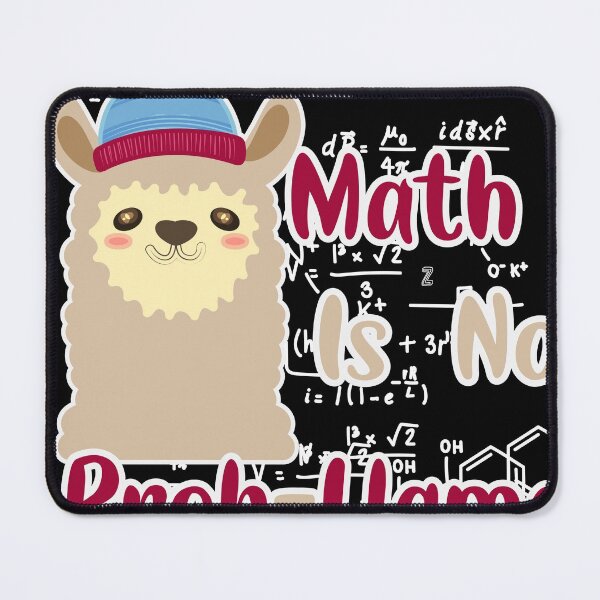 Item preview, Math Is No Prob Llama - Funny Lama designed and sold by ANAS HO.