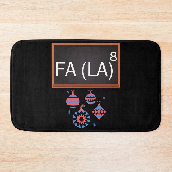 Item preview, Fa La 8 Funny Math Teacher Christmas designed and sold by Club7Studios.
