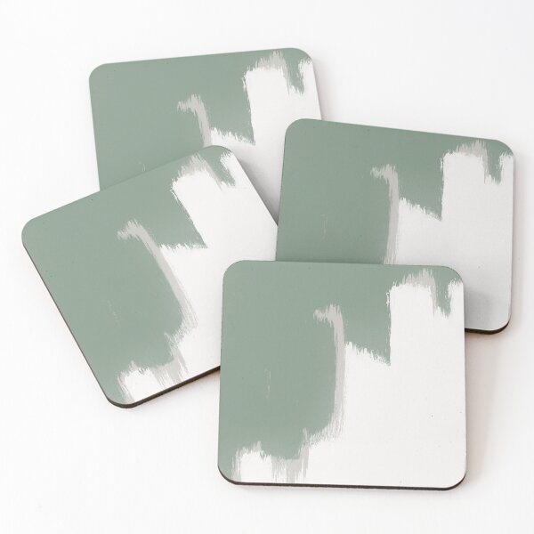 Item preview, Modern Abstract Art in Sage Green designed and sold by kasamor.