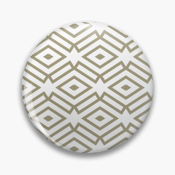 Artikelvorschau, Warm Taupe and White Ornamental Shape Pattern 7 Pairs Dulux 2022 Popular Colour Calming Meadow - Color Trends entworfen und verkauft von ColorOfTheYears.