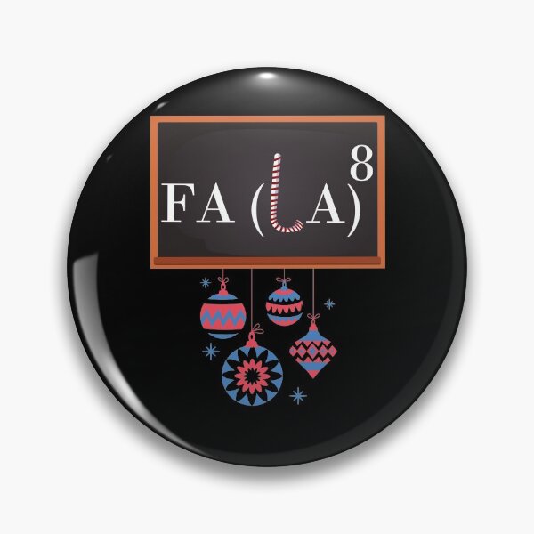 Item preview, Fa La 8 Funny Math Teacher Christmas designed and sold by Club7Studios.