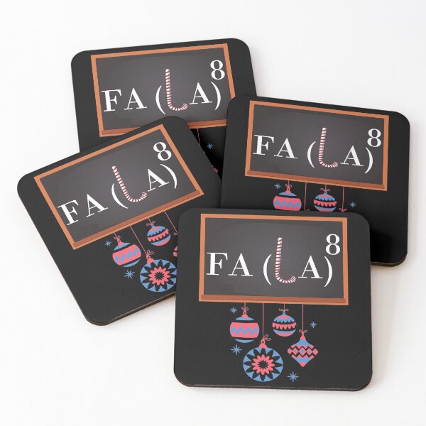 Item preview, Fa La 8 Funny Math Teacher Christmas designed and sold by Club7Studios.