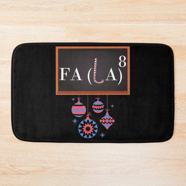 Item preview, Fa La 8 Funny Math Teacher Christmas designed and sold by Club7Studios.