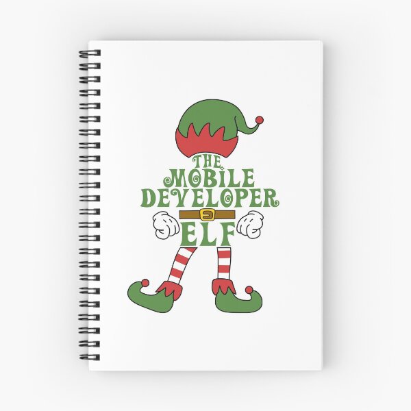 Item preview, The Mobile Developer Elf Christmas Family Matching Outfits Group Attire designed and sold by onicon.