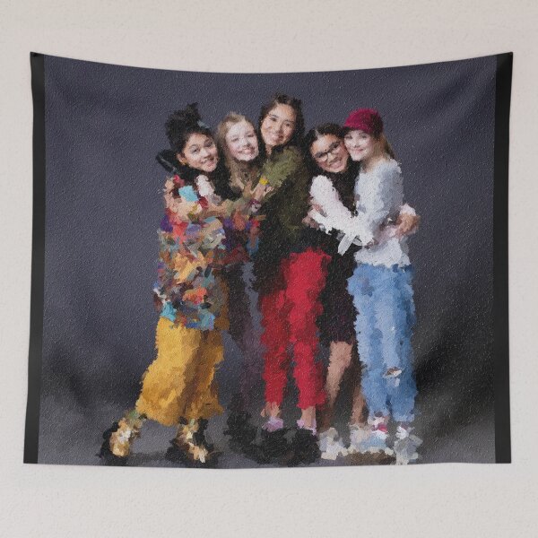 Item preview,  Oil Painting The Babysitters Club designed and sold by lolmaned.