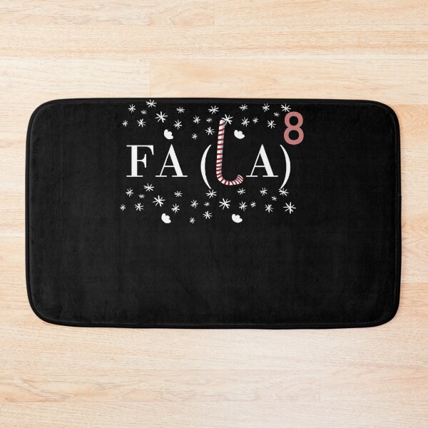 Item preview, Fa La 8 Funny Math Teacher Christmas designed and sold by Club7Studios.
