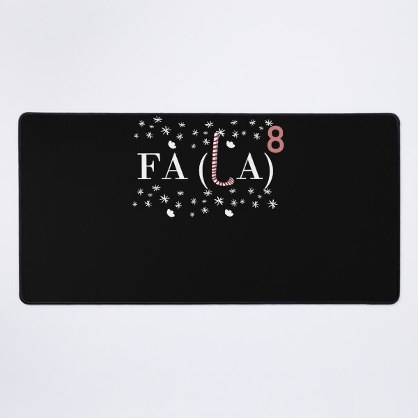 Item preview, Fa La 8 Funny Math Teacher Christmas designed and sold by Club7Studios.