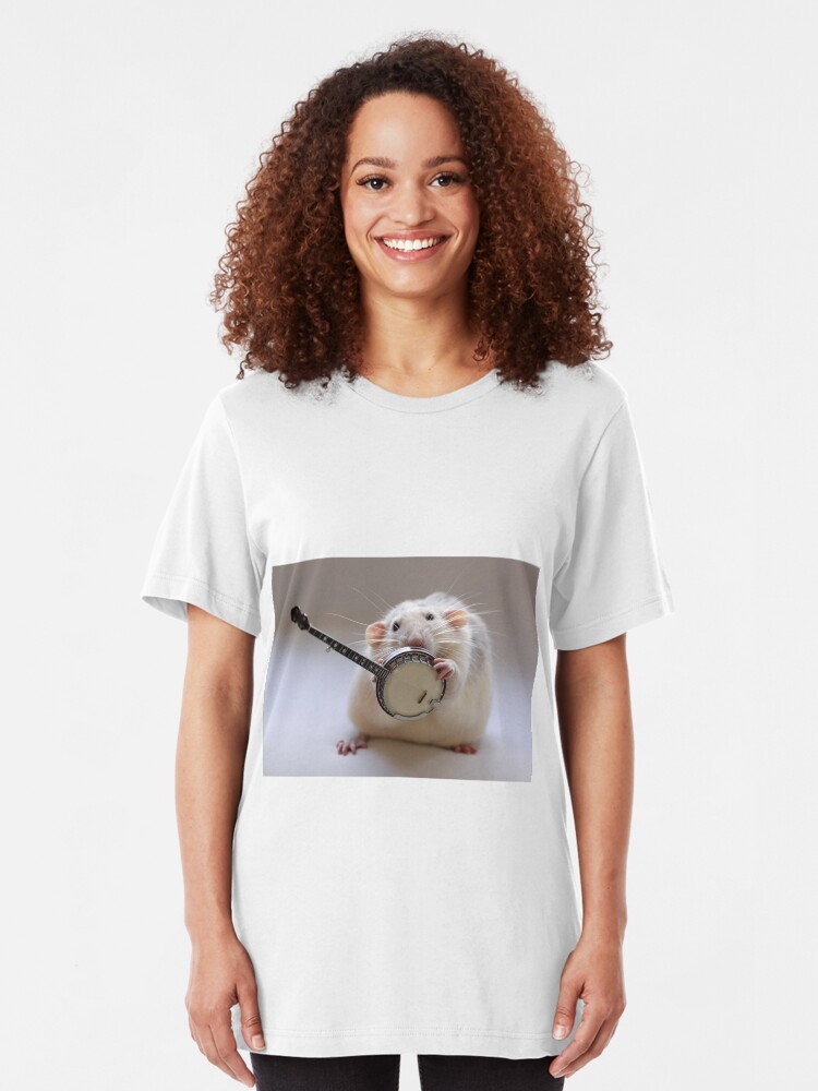 Alternate view of My banjo. Slim Fit T-Shirt