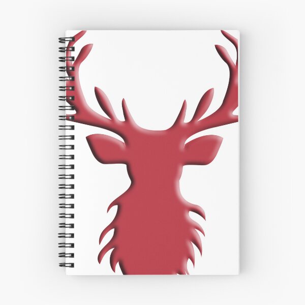 Item preview, red Stag pattern designed and sold by Naturalcraft.