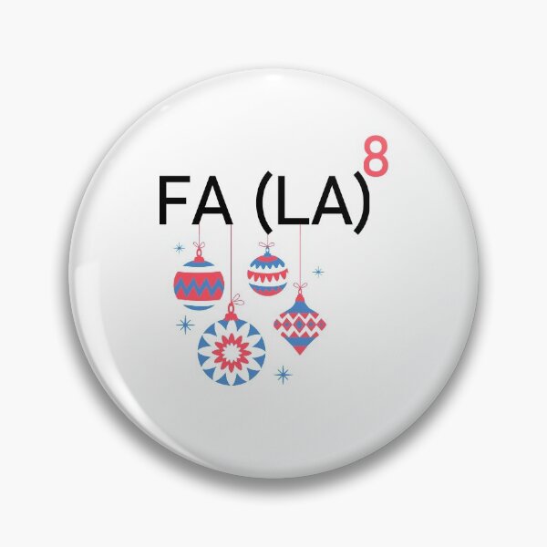 Item preview, Fa La 8 Funny Math Teacher Christmas designed and sold by Club7Studios.