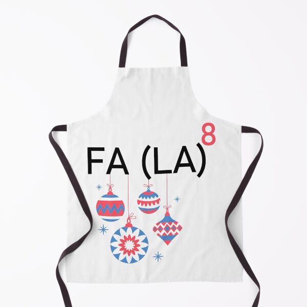 Item preview, Fa La 8 Funny Math Teacher Christmas designed and sold by Club7Studios.