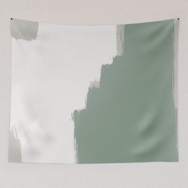 Item preview,  Minimal Abstract Art in Olive Green  designed and sold by kasamor.