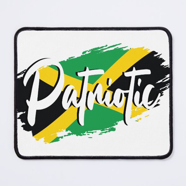 Item preview, Jamaica Patriotic Flag designed and sold by IdentiTee Studios.