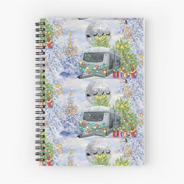 Item preview,   Romany gypsy caravan christmas snowing designed and sold by amy greaves.