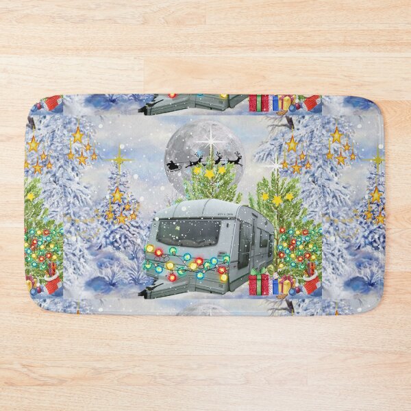Item preview,   Romany gypsy caravan christmas snowing designed and sold by amy greaves.