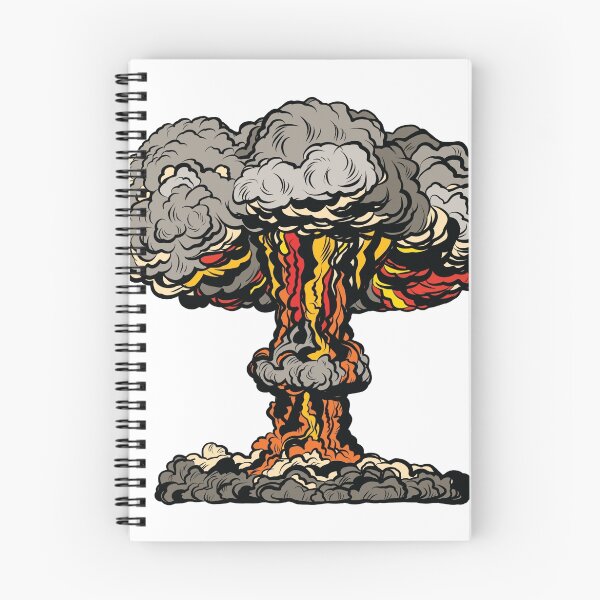 Item preview, Nuclear explosion radioactive mushroom pop art designed and sold by studiostoks.