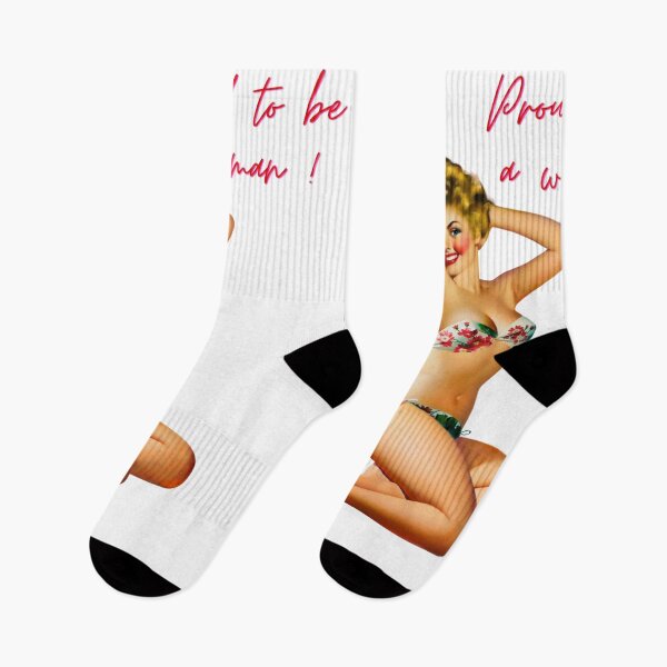 Item preview, Proud to be a woman - Pop art designs, 1950s designs, suggestive designs designed and sold by AdvanceDesign.