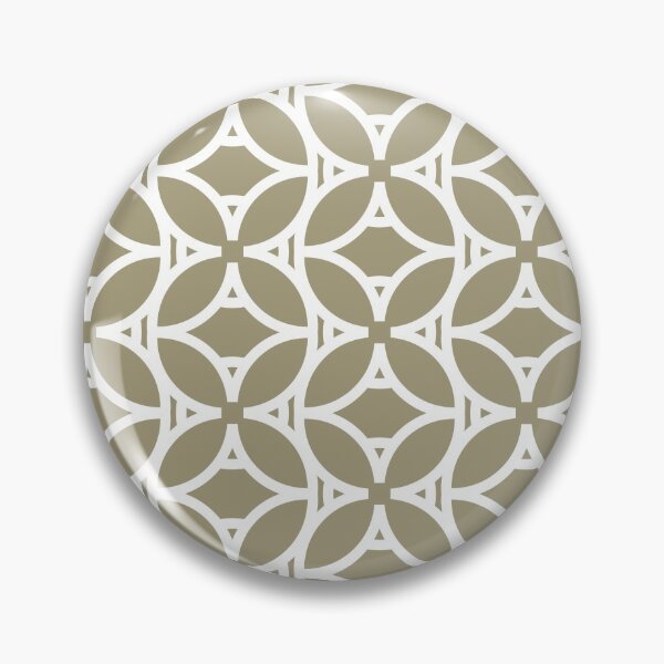 Artikelvorschau, Warm Taupe and White Tessellation Line Pattern 37 Pairs Dulux 2022 Popular Colour Calming Meadow - Color Trends entworfen und verkauft von ColorOfTheYears.