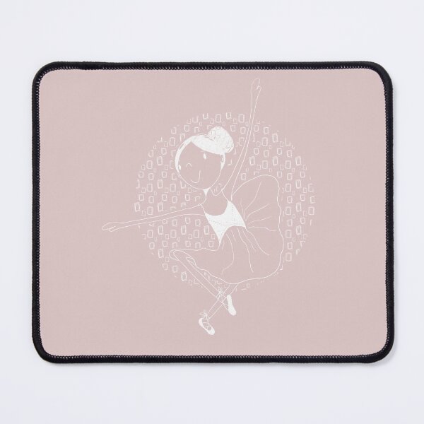 Item preview, Little cartoon ballerina in white designed and sold by Kreajuut.