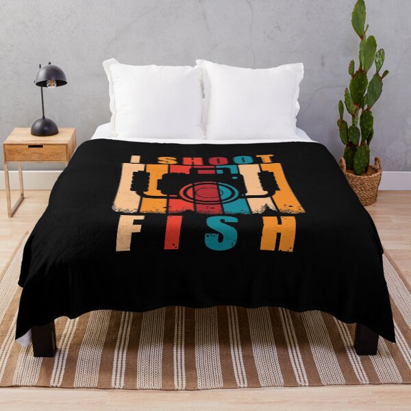 Item preview, Underwater Photographer I Shoot Fish Retro Camera designed and sold by StrongShirts.