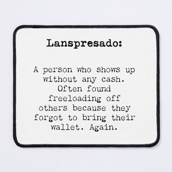 Item preview, Lanspresado - A Wordy Alternative from the Great British Archaic Dictionary! designed and sold by Jules Smith.