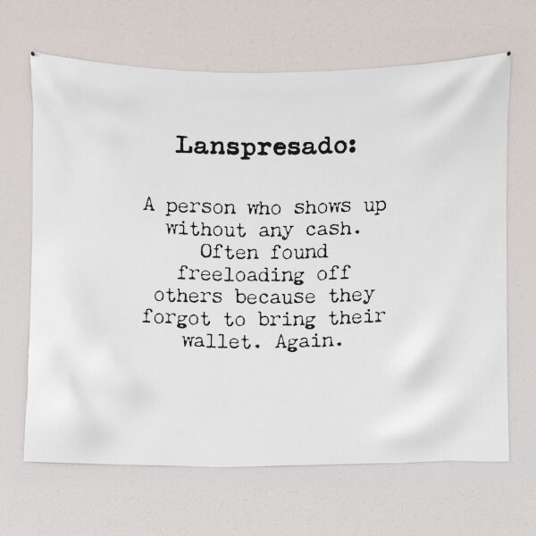 Item preview, Lanspresado - A Wordy Alternative from the Great British Archaic Dictionary! designed and sold by Jules Smith.