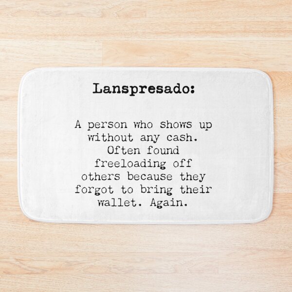Item preview, Lanspresado - A Wordy Alternative from the Great British Archaic Dictionary! designed and sold by Jules Smith.