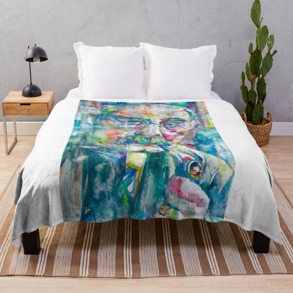 Item preview, RUDYARD KIPLING - watercolor portrait .2 designed and sold by lautir.