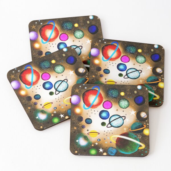 Item preview, Planets solar system stars supernova gravity designed and sold by rupydetequila.