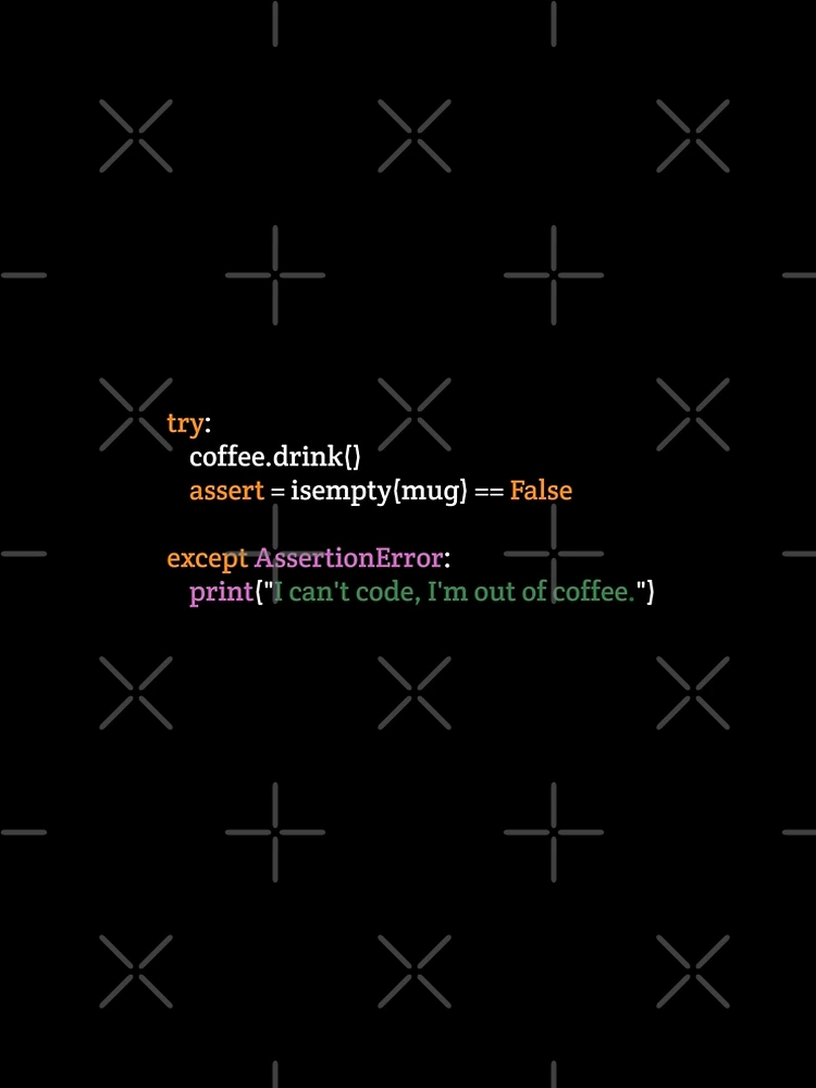 Thumbnail 5 of 5, A-Line Dress, Coffee Addicted Python Programmer Code designed and sold by cerenalkan.