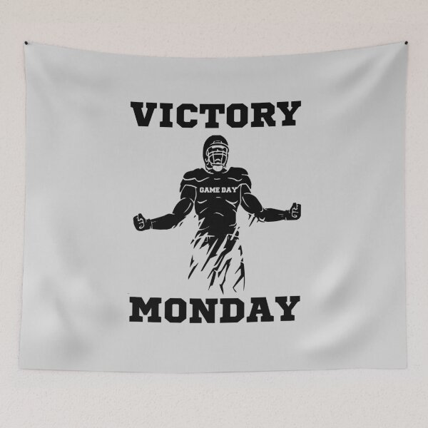 Item preview, Victory Monday - American Football Gameday Quotes designed and sold by thecooltable.