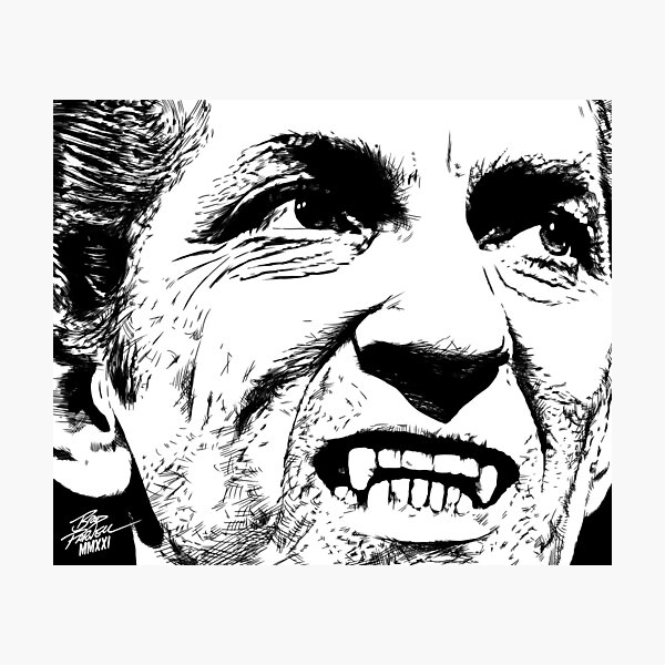 Item preview, Barnabas Collins close up designed and sold by Bradprime.