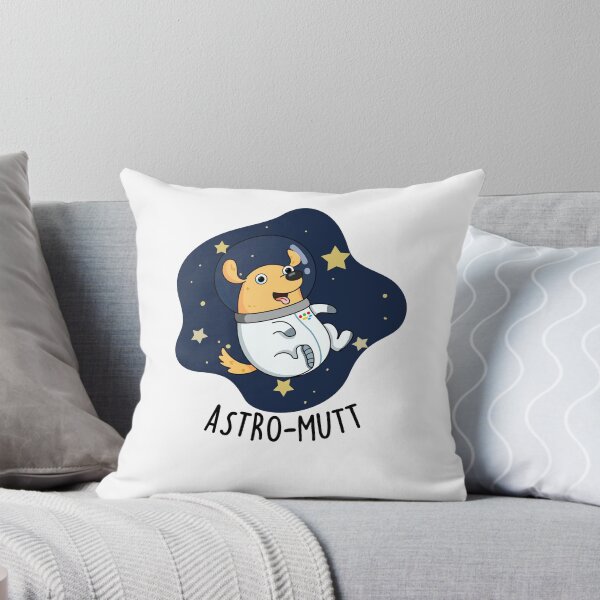 Item preview, Astromutt Astronaut Funny Dog Puns  designed and sold by punnybone.