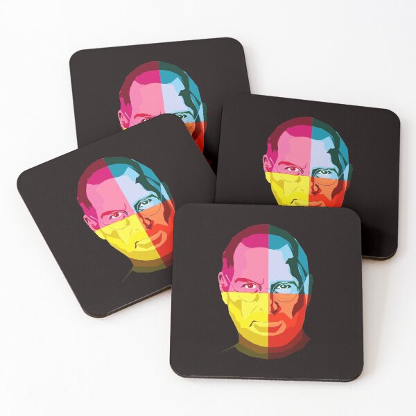 Item preview, Retrato de Steve Jobs designed and sold by CatCoconut-Art.