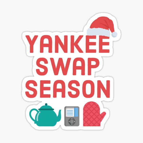 The Office Christmas Shirt Yankee Swap Season Sticker